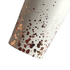 VASO POLIPAPEL CONFETI ROSE x10 - comprar online