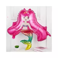 GLOBO SIRENA FUCSIA