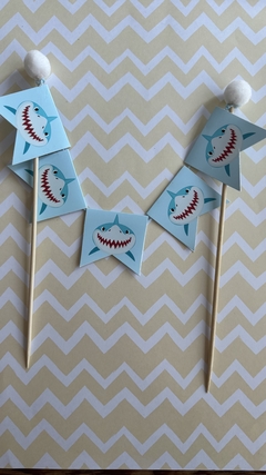 GUIRNALDA TORTA BABY SHARK - comprar online