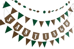 LETRAS MDF PARA ARMAR BANDERIN - comprar online