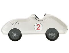 PLATO FORMA AUTO BLANCO