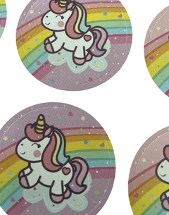PLANCHA STICKER "Unicornio Magic Rainbow” - comprar online