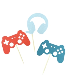 TOPPER “VIDEO JUEGOS” x3