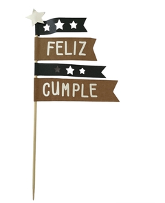 TOPPER BANDERITA - comprar online