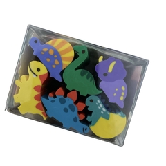 SET DE GOMITAS LARGAS DE DINO x6 - comprar online
