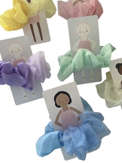 COLITA DE PELO NENA PASTEL SEDA - comprar online