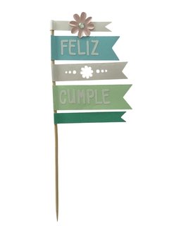 TOPPER BANDERITA