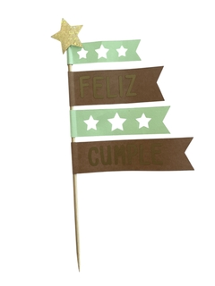 TOPPER BANDERITA - tienda online