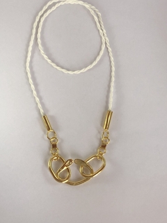 Imagen de Collar Curva Hilo Oro