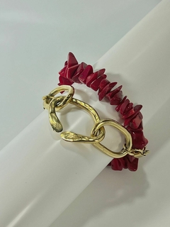 Pulsera Curva Coral en internet