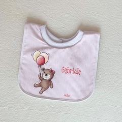 Babero con protección "osa globos" - comprar online