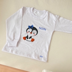 Remera Manga Larga Pingüina