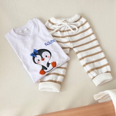 Remera Manga Larga Pingüina - comprar online