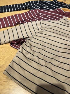 polera short raya - comprar online