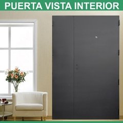 Puerta de chapa inyectada Nº 20. Puerta y media de 1.20 X 2.00 - comprar online