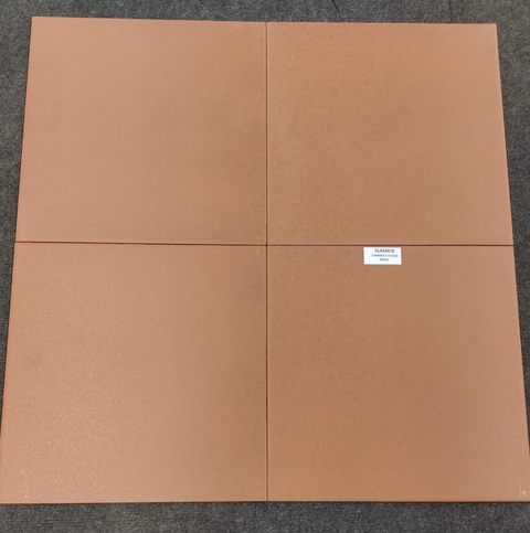 Ceramica Salteña Ferrazzano Colonial Classico Curado A Fuego 36x36 Rojizo Mate