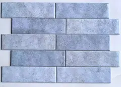 Revestimiento ceramico 7.5x25cm sky cielo brillante importado en internet