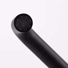 Imagen de Grifería De Baño De Diseño Vintage Monocomando Negro Mate glomma 97017-B