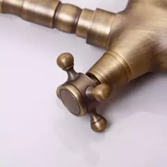 Griferia De Baño Vintage Alta Bimando Bronce Antiguo Valemma glomma 8631 en internet