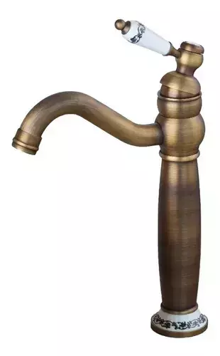 Griferiabaño Vintage Bronce Antiguo Alta Monocomando 97152-ab - comprar online