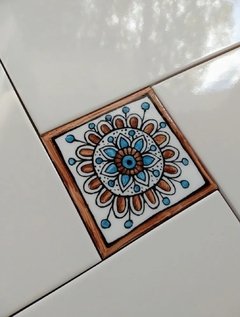 Azulejos Mayolica Tocetos 10,5 x 10,5 cm x caja (3 unidades) - comprar online