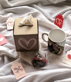 Taza con foto y ❤️ chocolate - comprar online