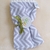 Babita dupla face Chevron cinza